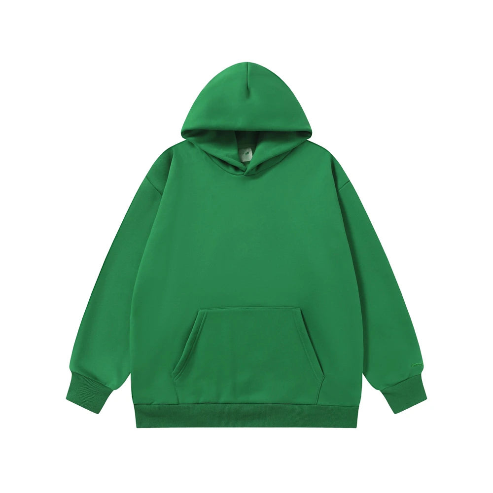 Loose Justin Bieber SKYLRK Embroidery Blue Hoodie Men Women Heavy Fabric Hooded Pullover