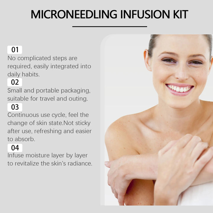 Hyaluronic Acid Facial Kit Hydrating Serum Roller Delicate Firming Facial Skin Smoothing Nourishing Skin Daily Care Essence Set