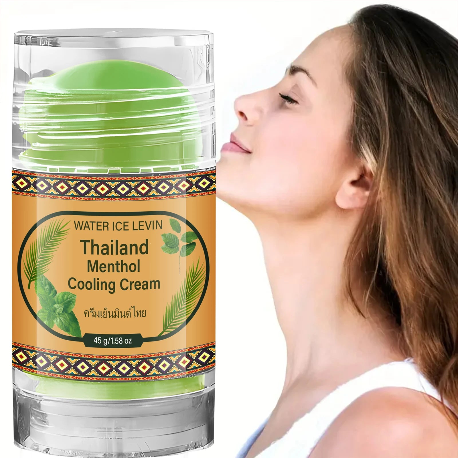Thailand Menthol Cooling Body Lotion, Moisturizing & Refreshing Skin Care