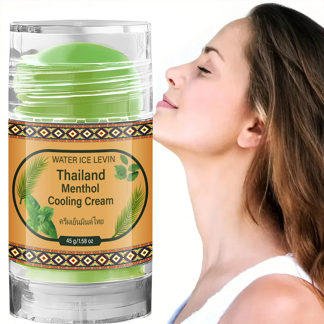 Thailand Menthol Cooling Body Lotion, Moisturizing & Refreshing Skin Care