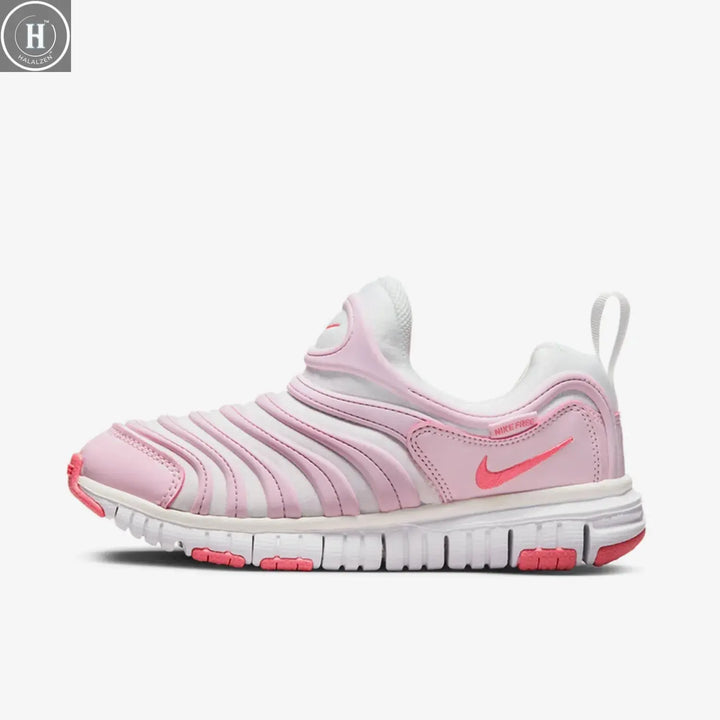 Nike genuine Dynamo Free children's caterpillar lightweight sports shoes 343738-100 HALALZEN