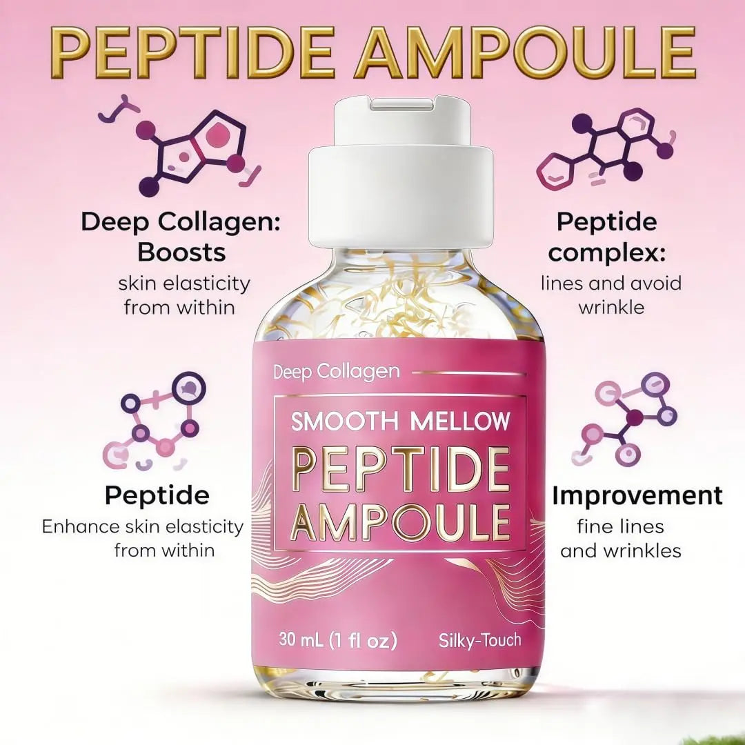 Silk Peptide Intensive Lifting Ampoule |Anti-Aging Serum For Face With Collagen & 30 Peptide Complex Skin Tightening & Firming
