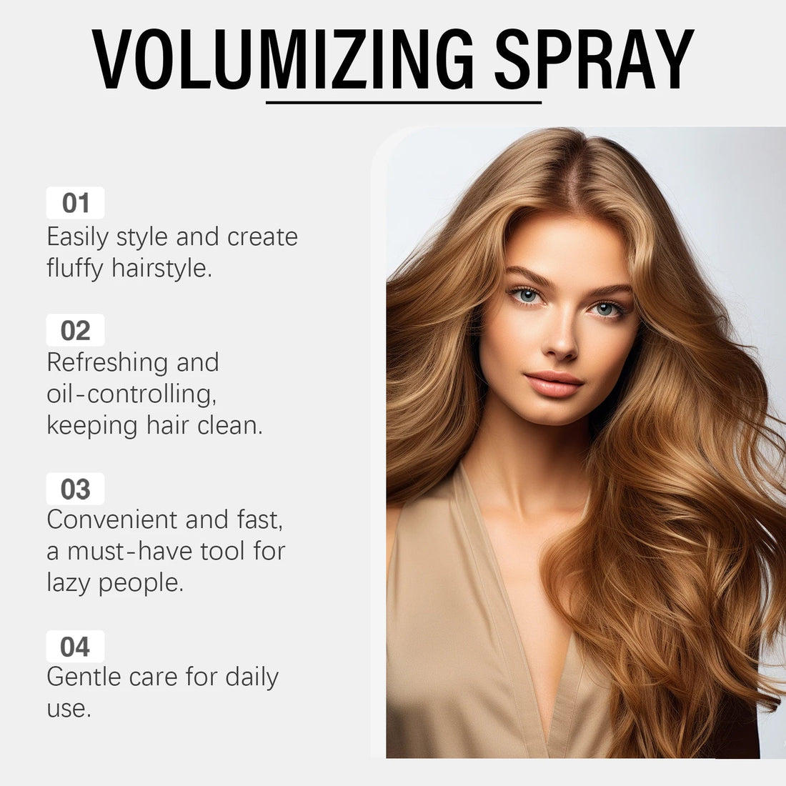 Volume Boosting Hair Spray With Collagen For Root Lift Lightweight Formula Non Sticky Feel All Day Freshness Fine Flat Oily Halalzen