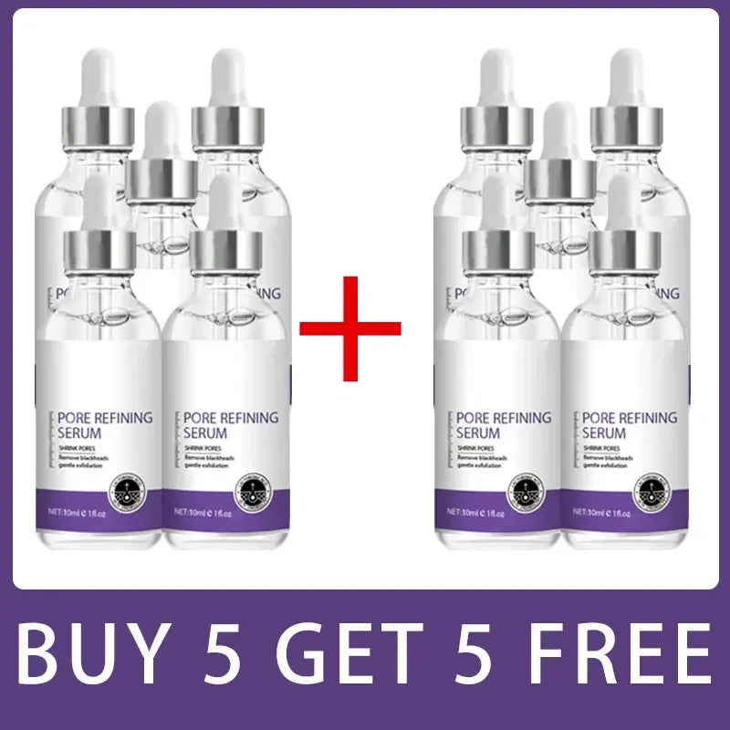 2025 H0T sellPore Shrinking Serum Large Pores Tightening Facial Pore Minimizing Essence Skin Care Beauty Firm skin