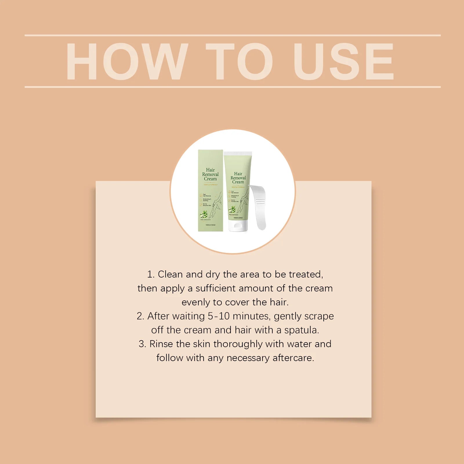 Fast Painless Hair Removal Cream For Legs Arms Underarm Moisturizing Smooth Skin Remove Unwanted Hair Reduce Dark Hair Spots