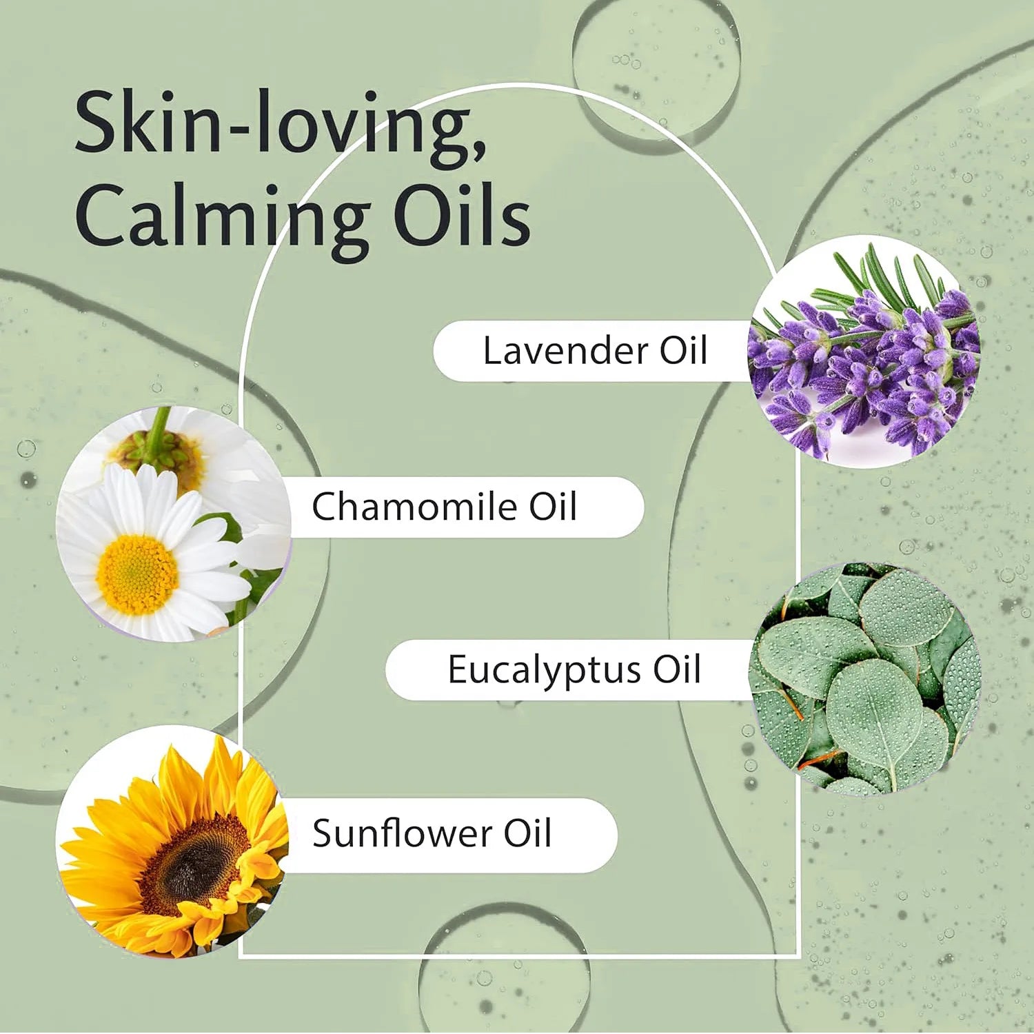 Chamomile and Lavender Essential Oil Massage Oil Nourishes the Skin, Relaxes the Mind and Relieves Muscle Tension 250ml