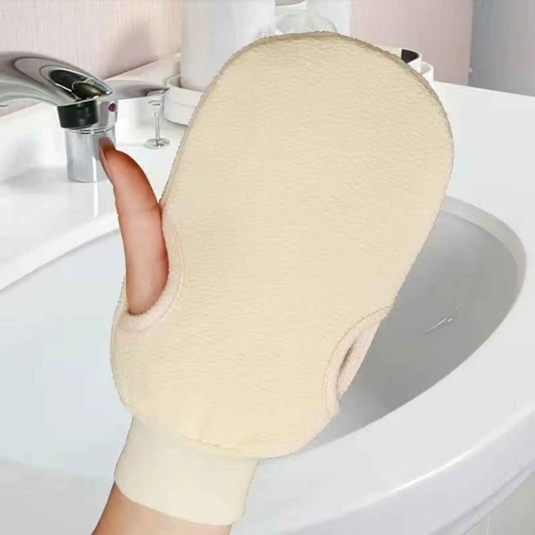 4pcs Bath for Peeling SPA Exfoliating Shower Brush Body Cleaning Scrub Mitt Rub Dead Skin Gloves Shower Towel Foam Body Massage Halalzen