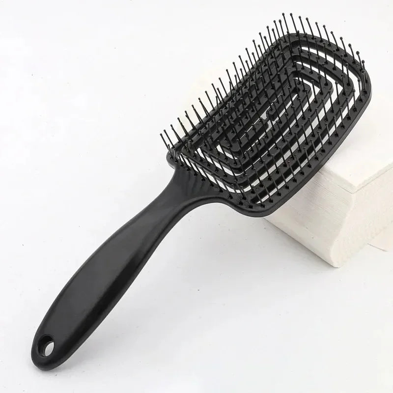 1pcs Massage Combs Salon Wet Hair Brush Women's Hairdressing Styling Hairdressing Tools Anti static Exfoliating Combs Halalzen
