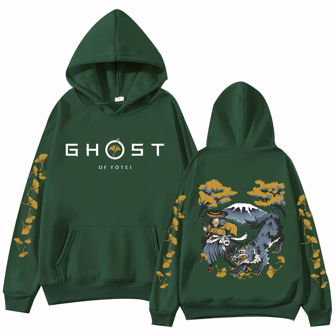 Ghost of Yotei 2025 Hoodie Men Women Harajuku Game Merch Pullover Tops Sweatshirt Gift