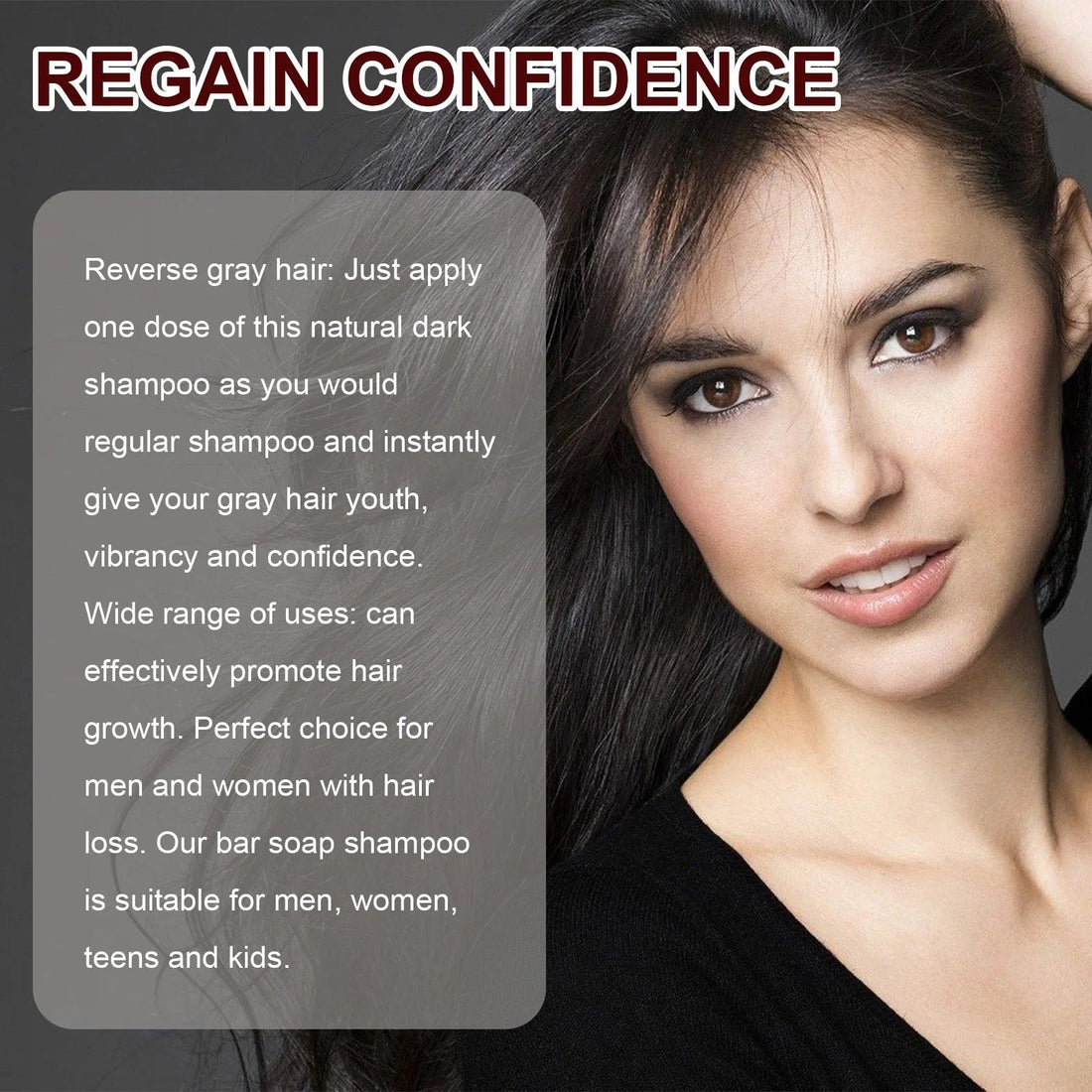 EELHOE Polygonum Multiflorum Shampoo Soaps Deep Cleaning Hair Moisturizing Care Cover Gray Hair Dye Ginseng Extract Shampoo Soap Halalzen