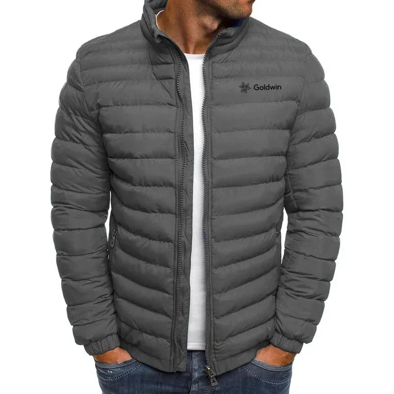 2024 High end autumn/winter men's old clothing outdoor leisure sports fashion street style hooded warm zippered jacket