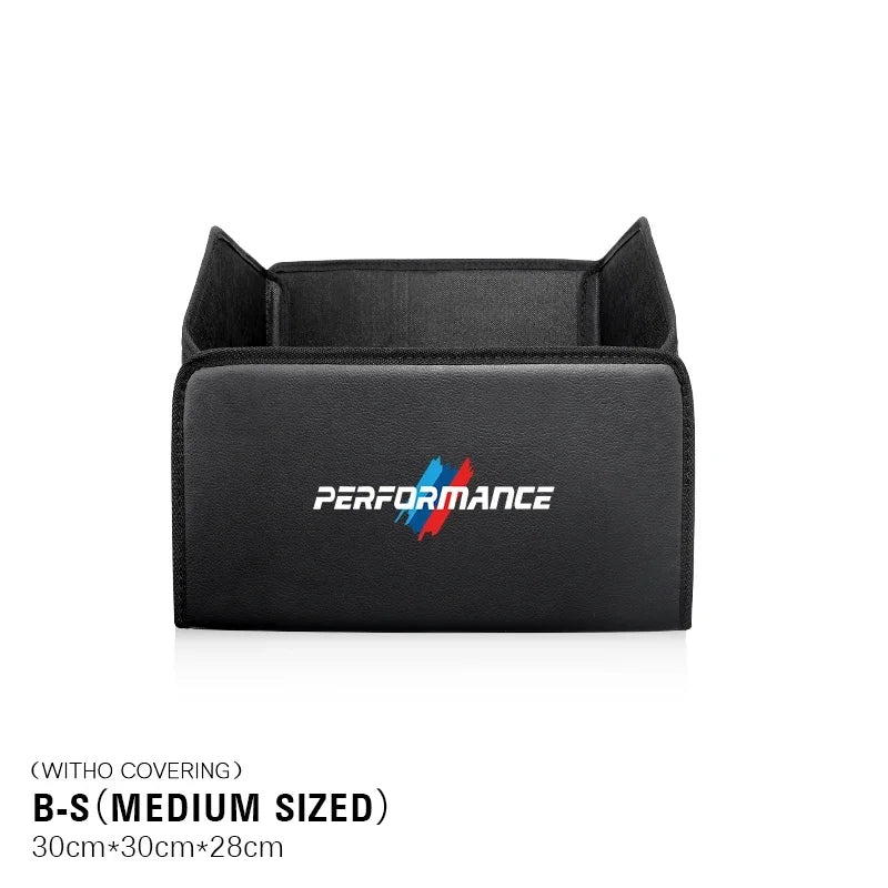 Car Trunk Storage Box High-capacity Leather Organizer Case For BMW E46 E90 E60 F30 F10 E39 E36 F20 G20 G30 E92 E87 E91 X5 E70 X3