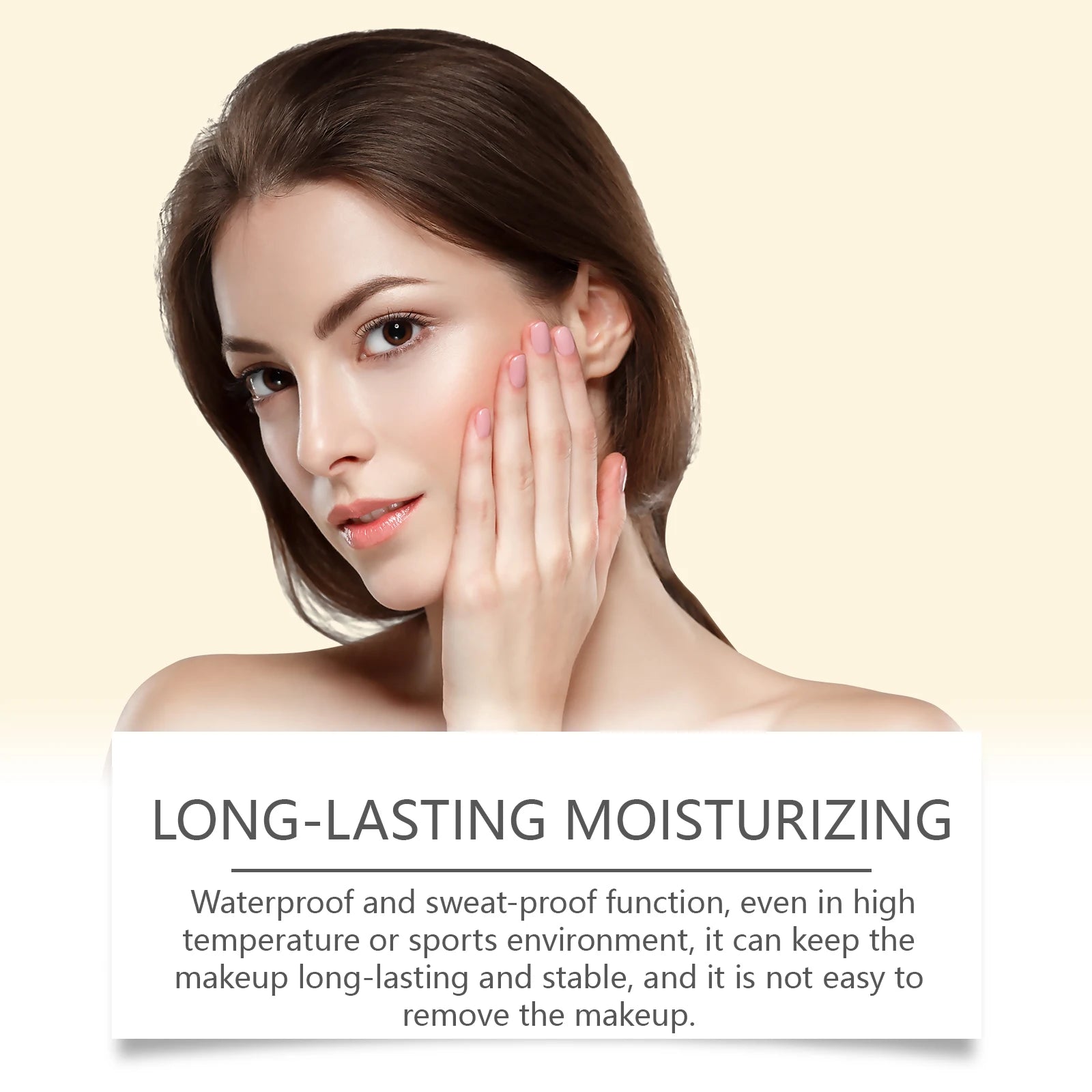 9-in-1 Moisture Bright Skin Multi-effect Restore Sunscreen Foundation Cream Long Lasting Moisturizing Concealer Natural Fit Skin