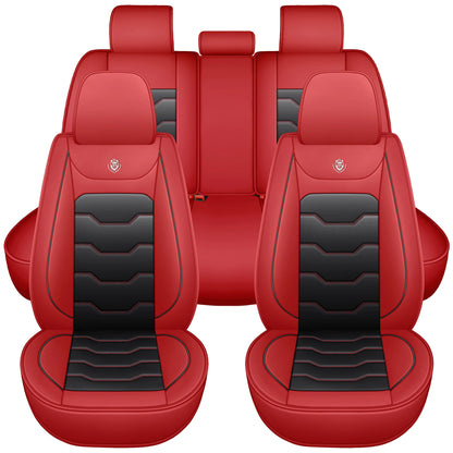 Full car 5-seat set car seat cover, suitable for Toyota Corolla 1997-2006, waterproof PU leather, full-surround protection desig