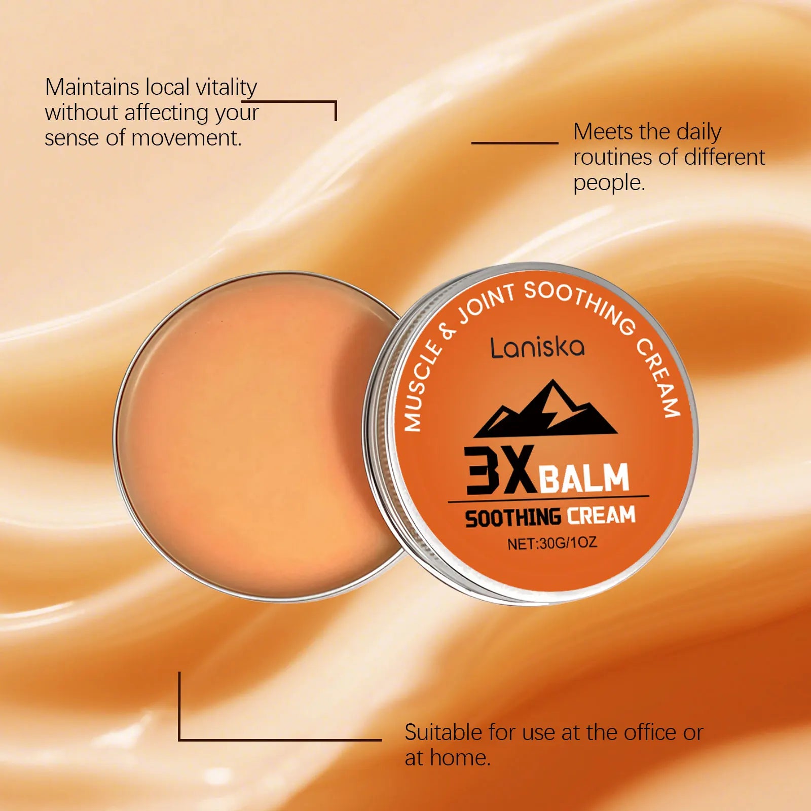 Joint Care Ointment, Gentle and Moisturizing, Cares Comfortably for Body Joints, Daily Massage Application Ointment