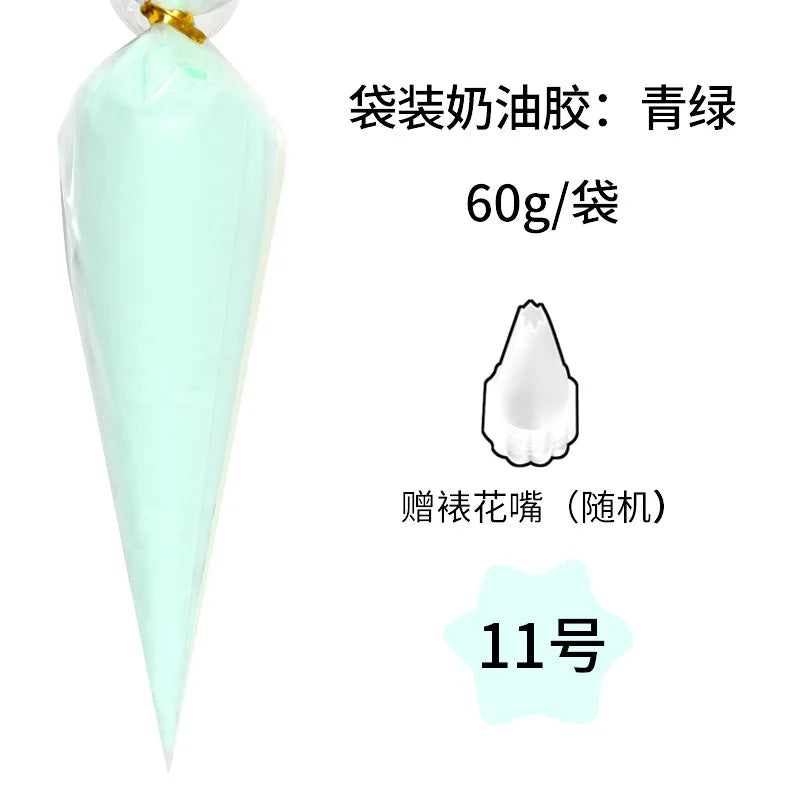 60g Imitation Cream Glue Charms Handmade Whipped Phone Case Decoden Shaker Jewelry Tools Tools Professional