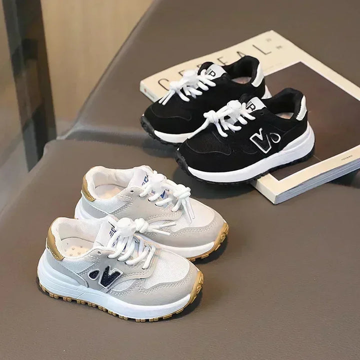 Boys and Girl's Sneakers Spring and Autumn Children's Sport Shoes Baby Kids Soft Bottom Outdoor Shoes  Breathable Walking Shoes