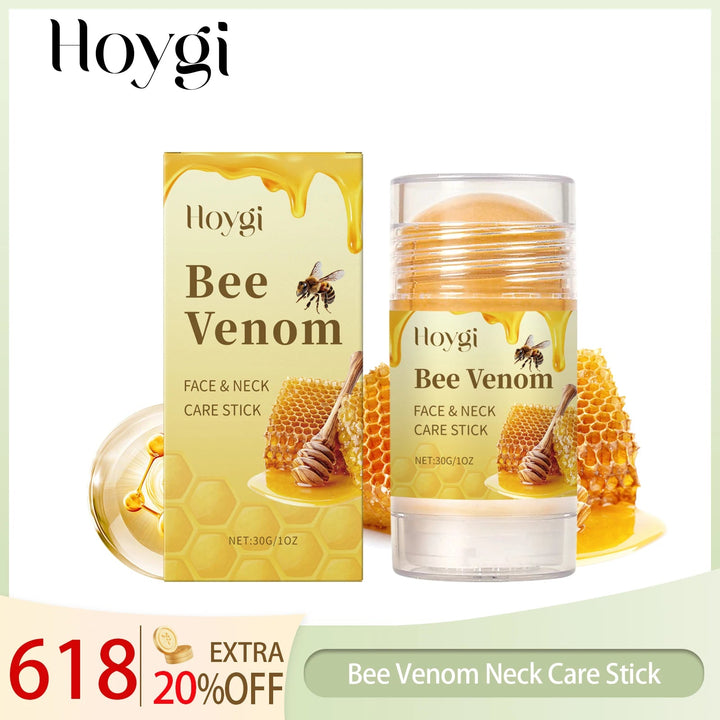 Hoygi Bee Venom Firming Serum Stick Anti Wrinkle Cream Lifts Tightens the Skin Solving Wrinkles Fine Lines Natural Serum Halalzen