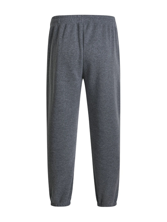 3 pieces of men's solid color casual sports pants - breathable lightweight suitable for daily wear
