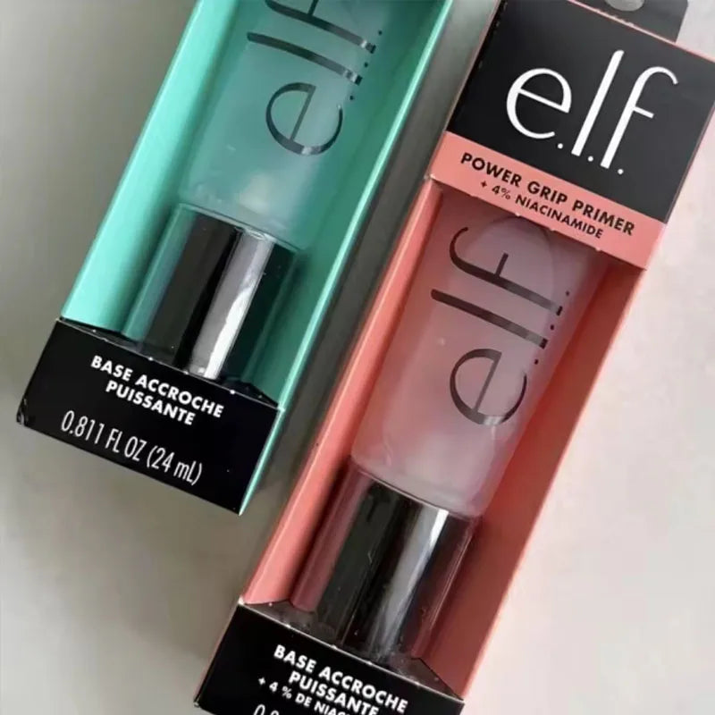 ELF 24ml 75ml Power Grip Primer Texture Refreshing Easy Absorb Moisturize Facial Firming Purifying Hydrating Makeup Cosmetics