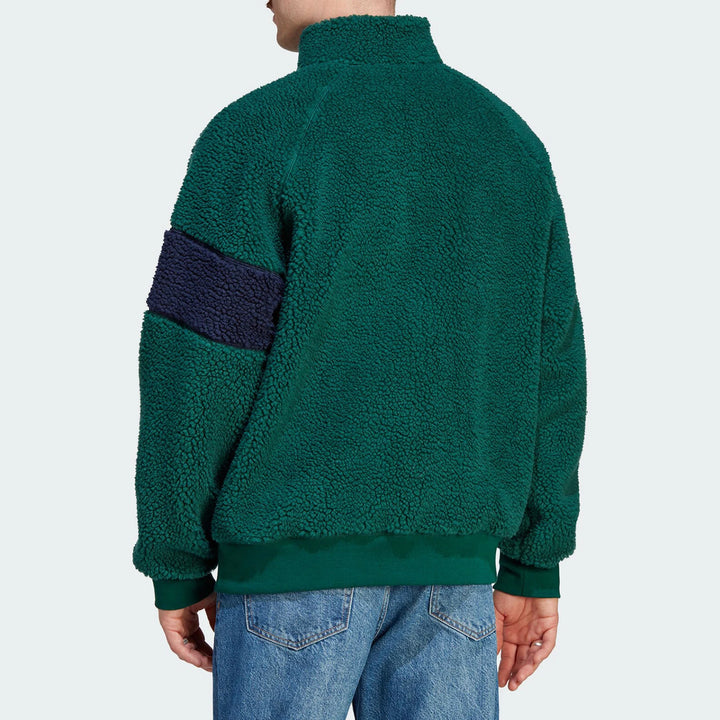 Sweat-shirt de sport Adidas Genuine Clover pour homme, en polaire tendance, référence IM4659