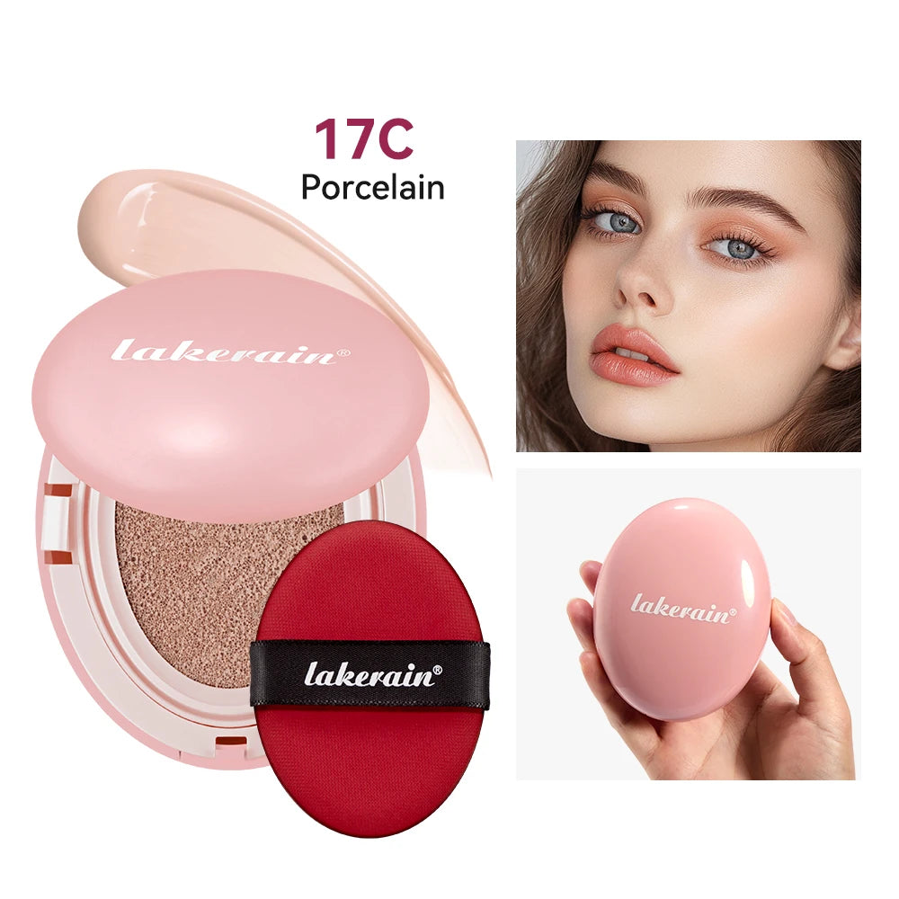 Sunscreen Cushion Foundation Fit Cushion Foundation Full Coverage Waterproof Long-lasting Concealer Long-lasting Korean Makeup