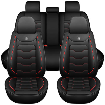 Full car 5-seat set car seat cover, suitable for Toyota Corolla 1997-2006, waterproof PU leather, full-surround protection desig