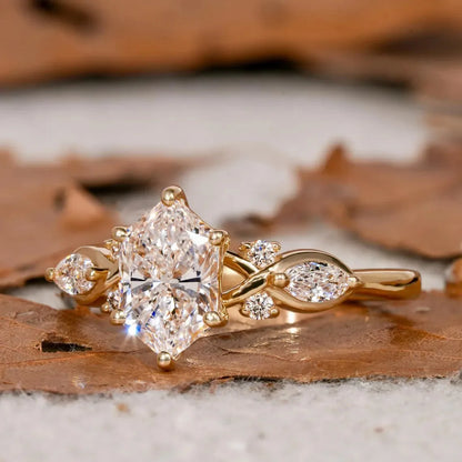 New hot selling jewelry elegant arrow-shaped zircon diamond finger fashionable versatile engagement ring for women