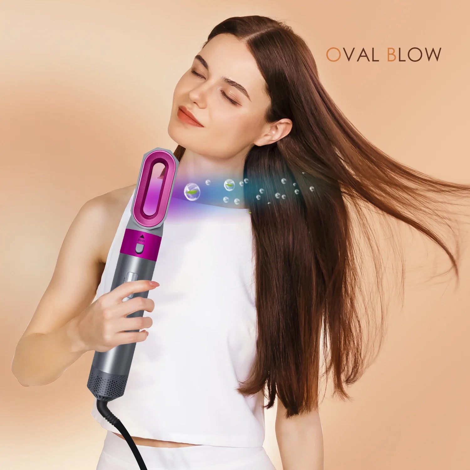 High-Quality 5-in-1 Hair Curler Hair Clips Heat Air Comb Hairdryer Styling Tool And Accessories for Hairdressers For Dyso Gift