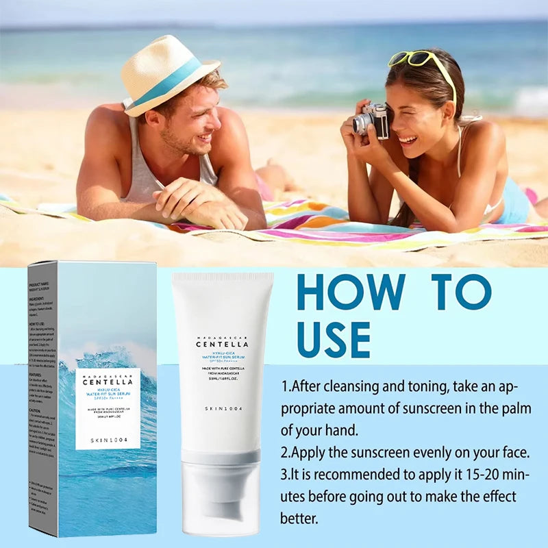 Facial Sunscreen Long-lasting Sunblock Skin Whitening Cream Korean Anti UvMoisturizing Protector New Body Skincare Spf50+