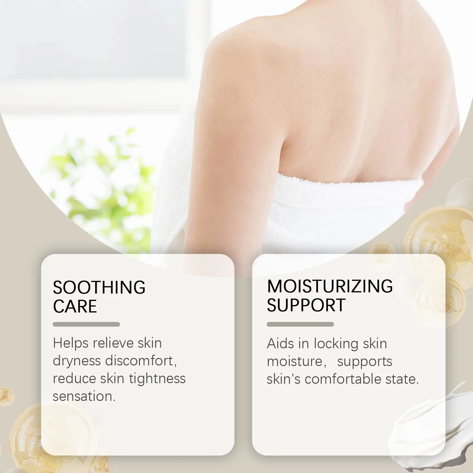 Mira Pain Relief Cream Relieve Tightness Lightweight Refreshing Smoothing Soft Dry Skin Repair Moisturizing Nourishing Body Care