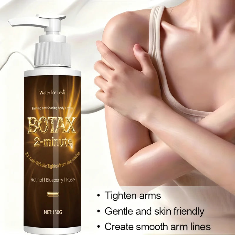 3x Anti-Wrinkle Firming Body Cream with Retinol, Blueberry & Rose for Results in 2 Minutes.