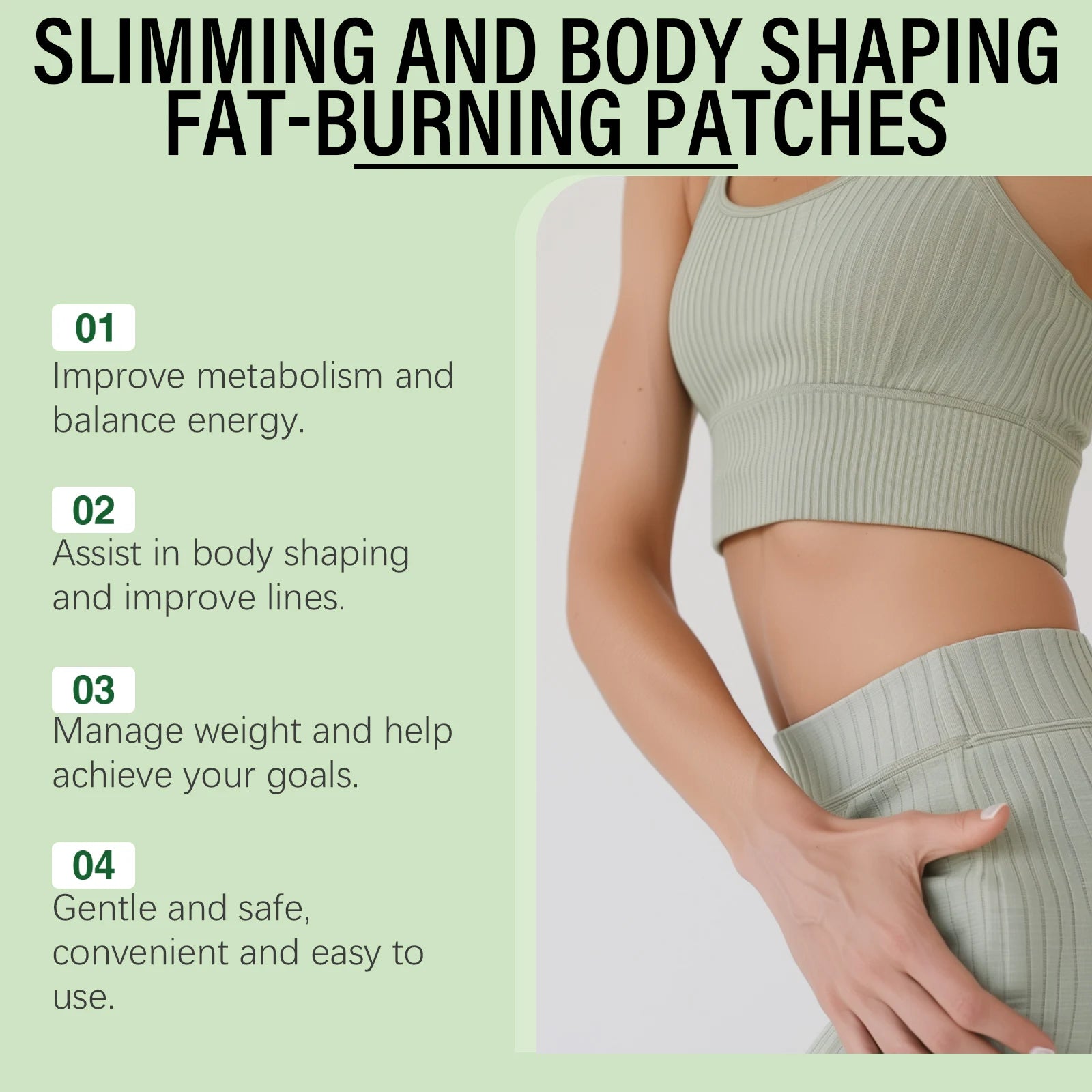 Body Care Patch - Infused with Hydrating Ingredients, Gently Moisturizes & Nourishes Skin, Daily Body Care Patch