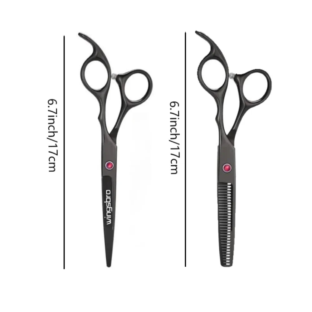 Japanese Hair Scissors Set Hairdressing Scissors kit Hairdresser Shaver Haircut Scissors Halalzen
