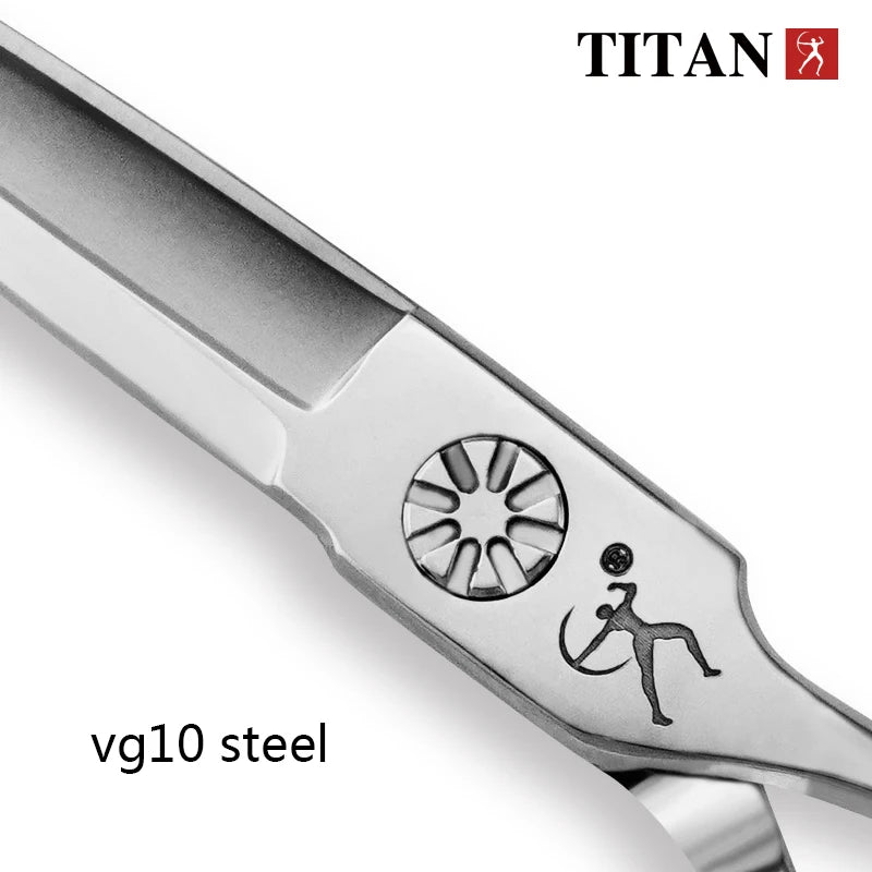 Titan Professional Barber Hair Scissor Salon Cutting Scissors Hairdressing Scissors Japan VG10 Steel
