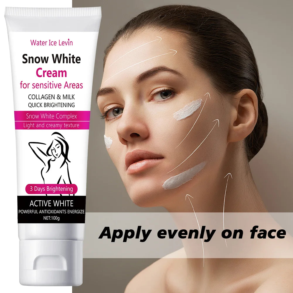 Face Body Brightening Cream Thigh Underarm Inner Melanin Lightening Lotion Gentle Nourishing Improve Dull Brighten Skin Care