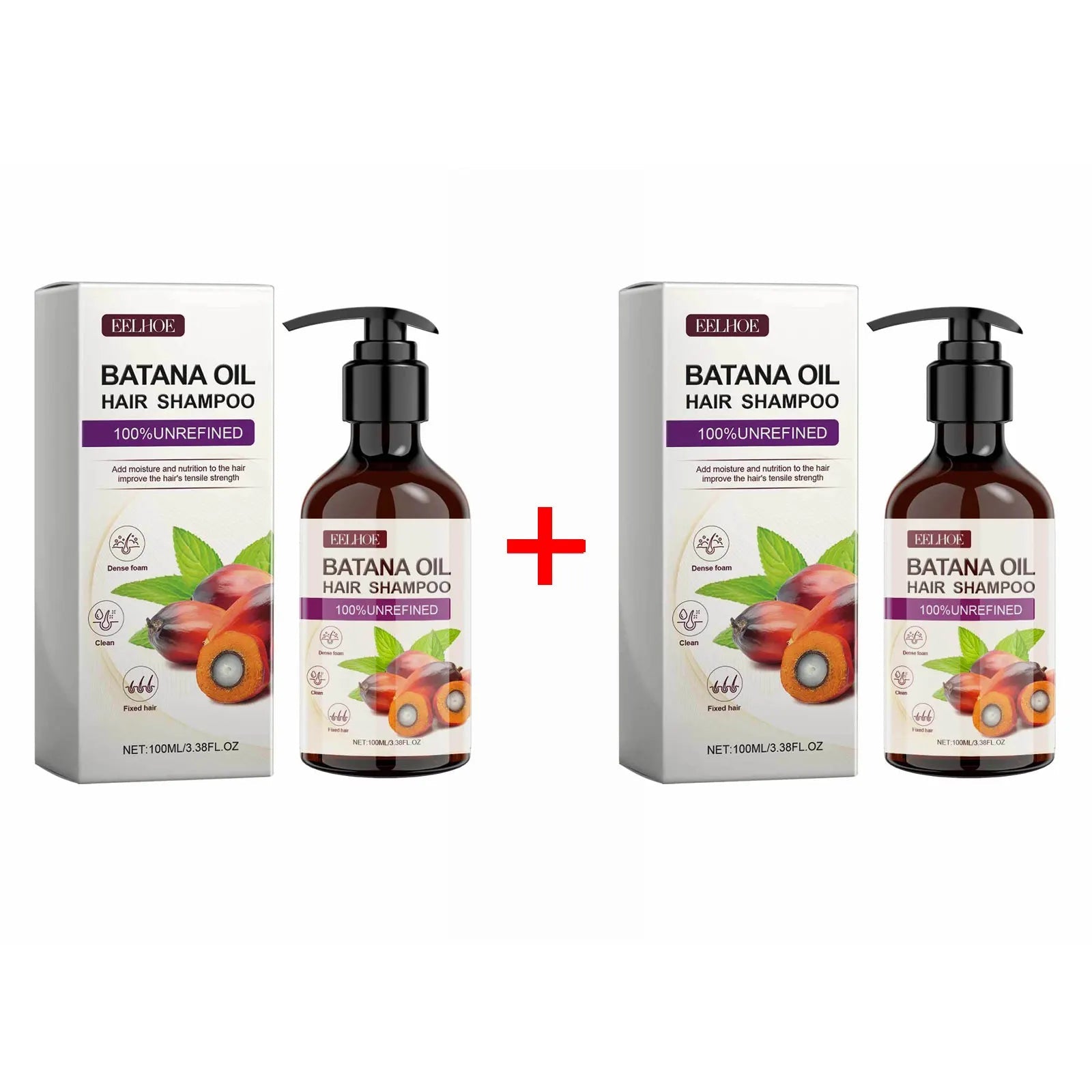 Shampoo And Conditioner Sets Batana Oil For Hair Deep Moisturizing Repair Damaged Hair Treatment Anti Hair Loss Cleansing Care Halalzen