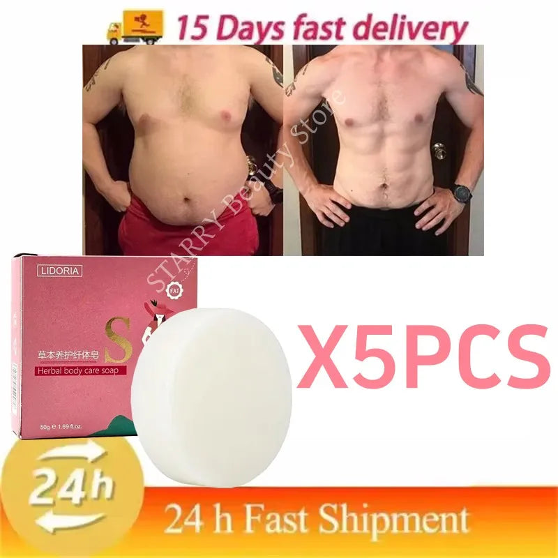 Powerful Slimming Soap Fat Burning Belly Diet Weight Loss Products Anti Cellulite Products Full Body Shaping for Men Women