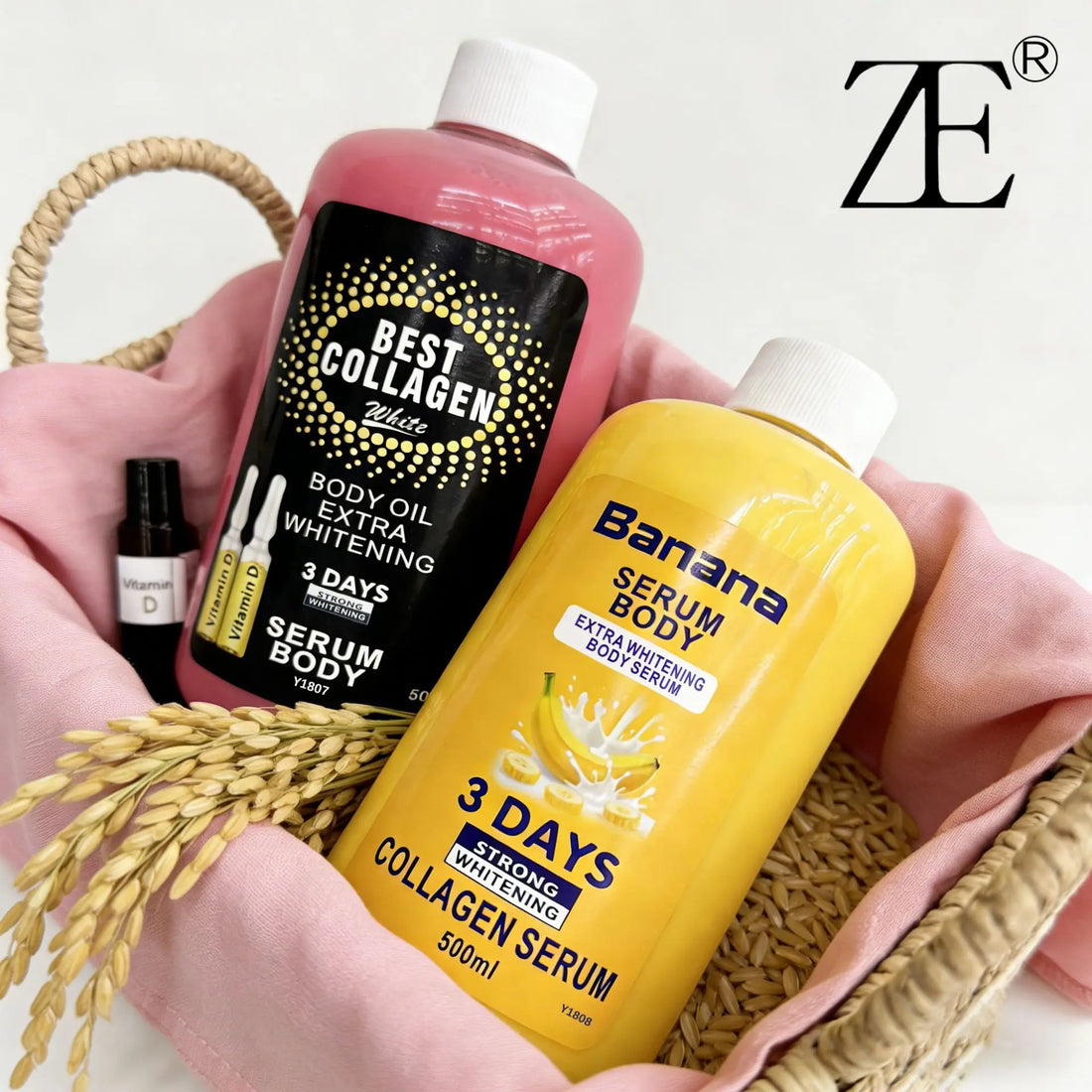 Collagen Whitening Body Cream 500ml Deep Nourishment Moisturizing Hydrating Repair Rough Skin Full Body Skin Care Body Serum