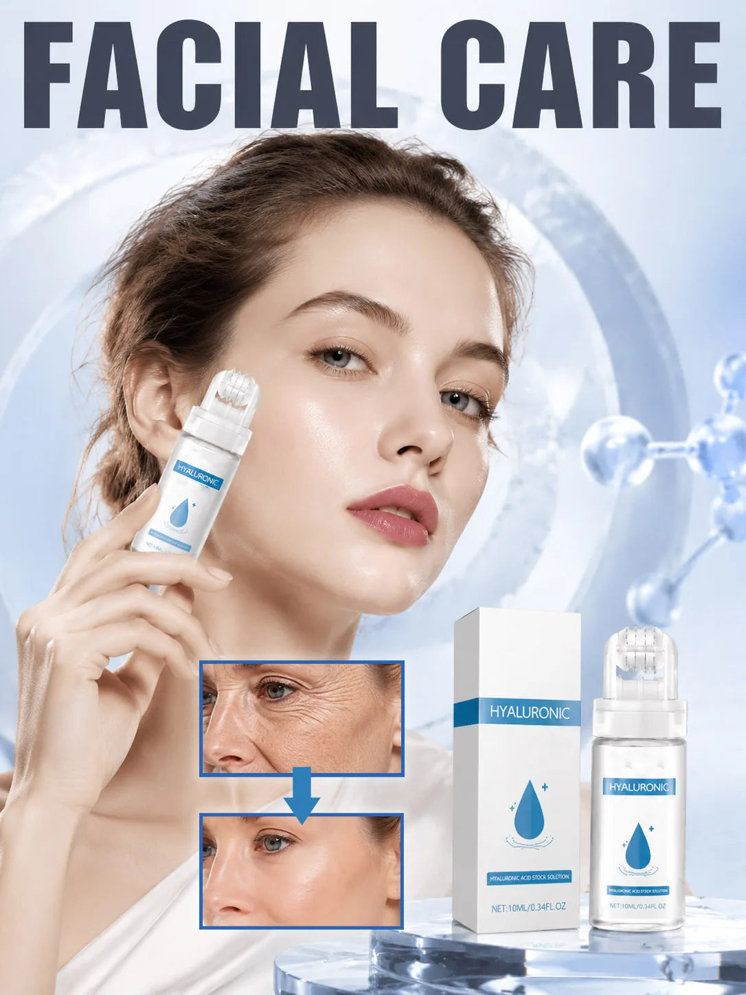 Hot Sale Home Use 0.3MM Facial Care Set Easy To Operate Suitable For Daily Facial Use