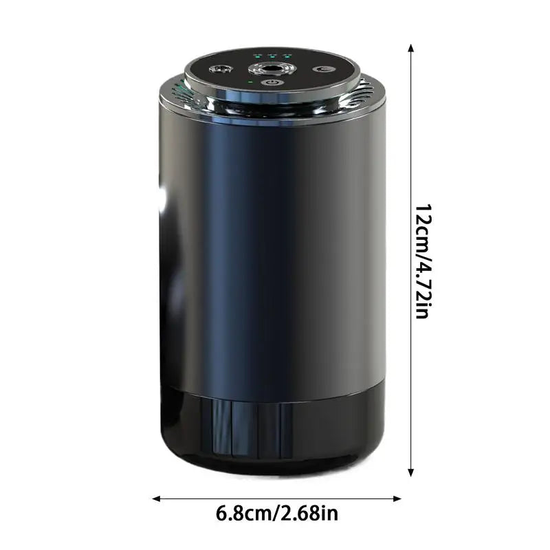 Car Air Freshener Diffuser Smart Auto Air Freshener Projector Long-Lasting Scent Odor Eliminator Oil Diffuser with Adjustable