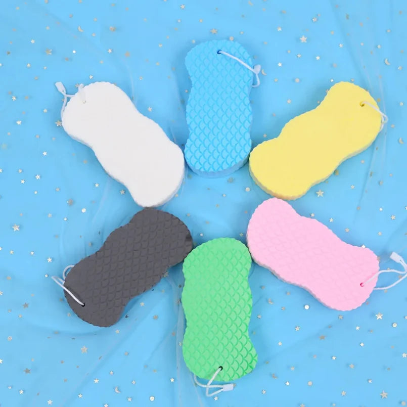 Soft Bath Sponge Body Scrub Massage Brush Body Washcloth Skin Scrubber Relax Exfoliating Skincare Shower Accessories Halalzen