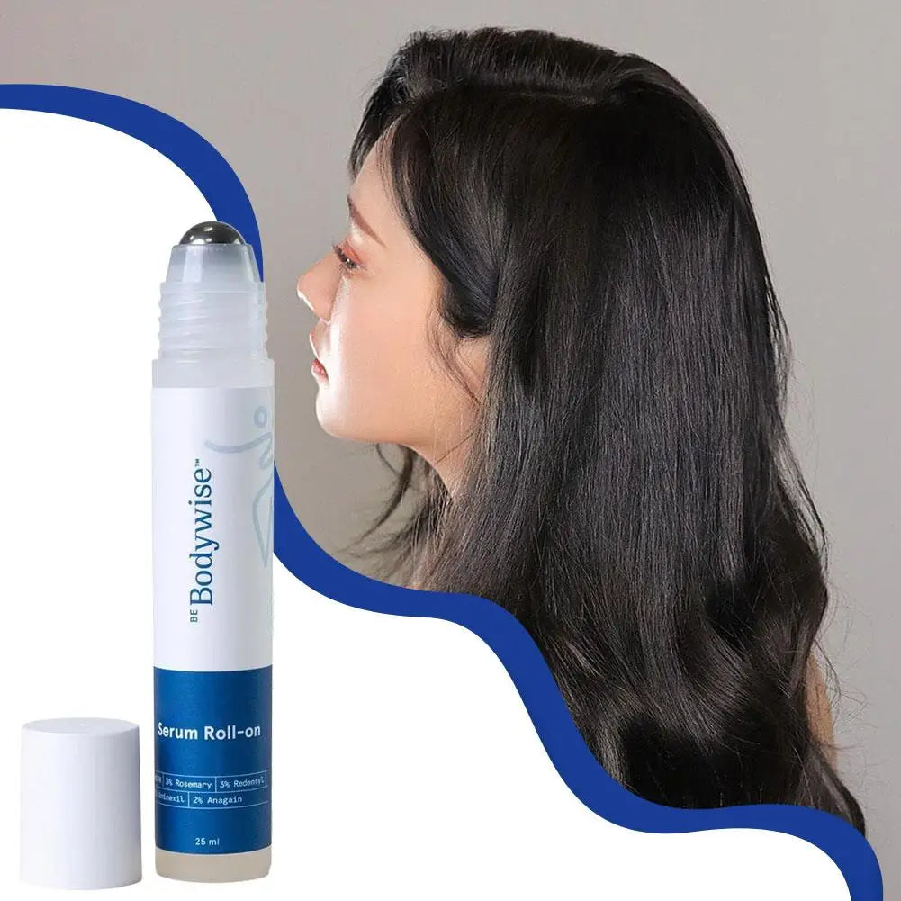 Bodywise Roll-on Ball Rosemary Scalp Treatment Essence Anti-Hair Fall Nourishing Anti-Frizz Strengthening Hair Roots Hair Care