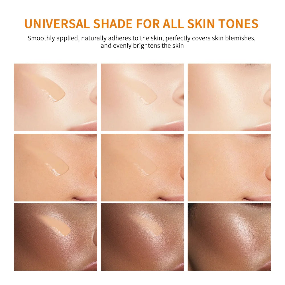 SPF40 Tinted Moisturizing VC Sunscreen Skin Protection Refreshing Makeup Sunscreen Cream UV Anti-aging Resistance Sunscreen Halalzen