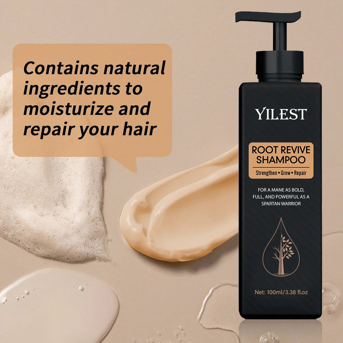 Hair Regrowth Shampoo Thickening Shampoo Root Activator Shampoo Fluffy Nourish Care For Thinning Hair Anti Hair Loss Shampoo Halalzen