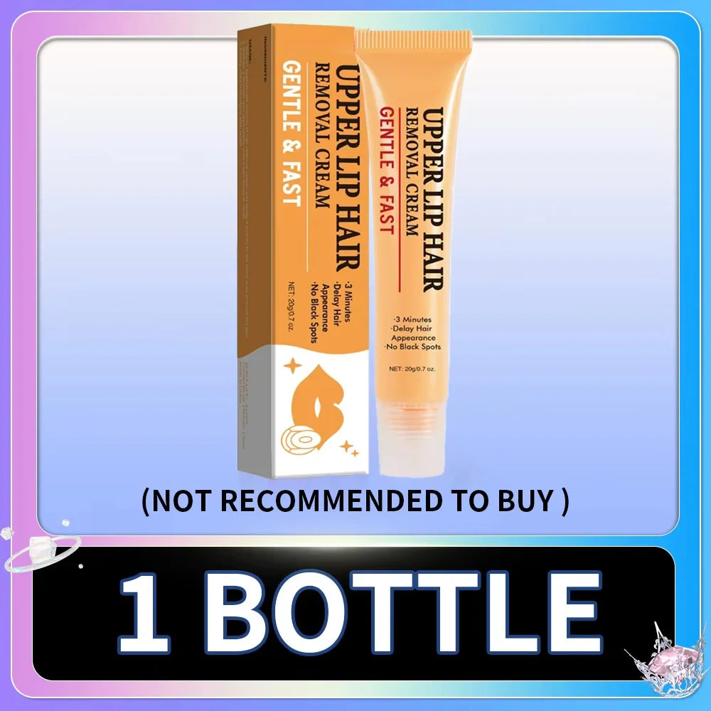 3 Minutes Fast Hair Removal Cream Painless Hair Growth Inhibitor Lip Face Arm Armpit Leg Permanent Depilatory for Men Women Care HALALZEN