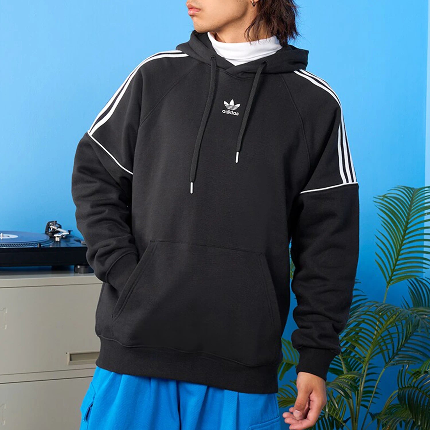 Adidas Genuine Originals Men's Retro Comfort Sports Hooded Sweatshirt HK7309 HALALZEN
