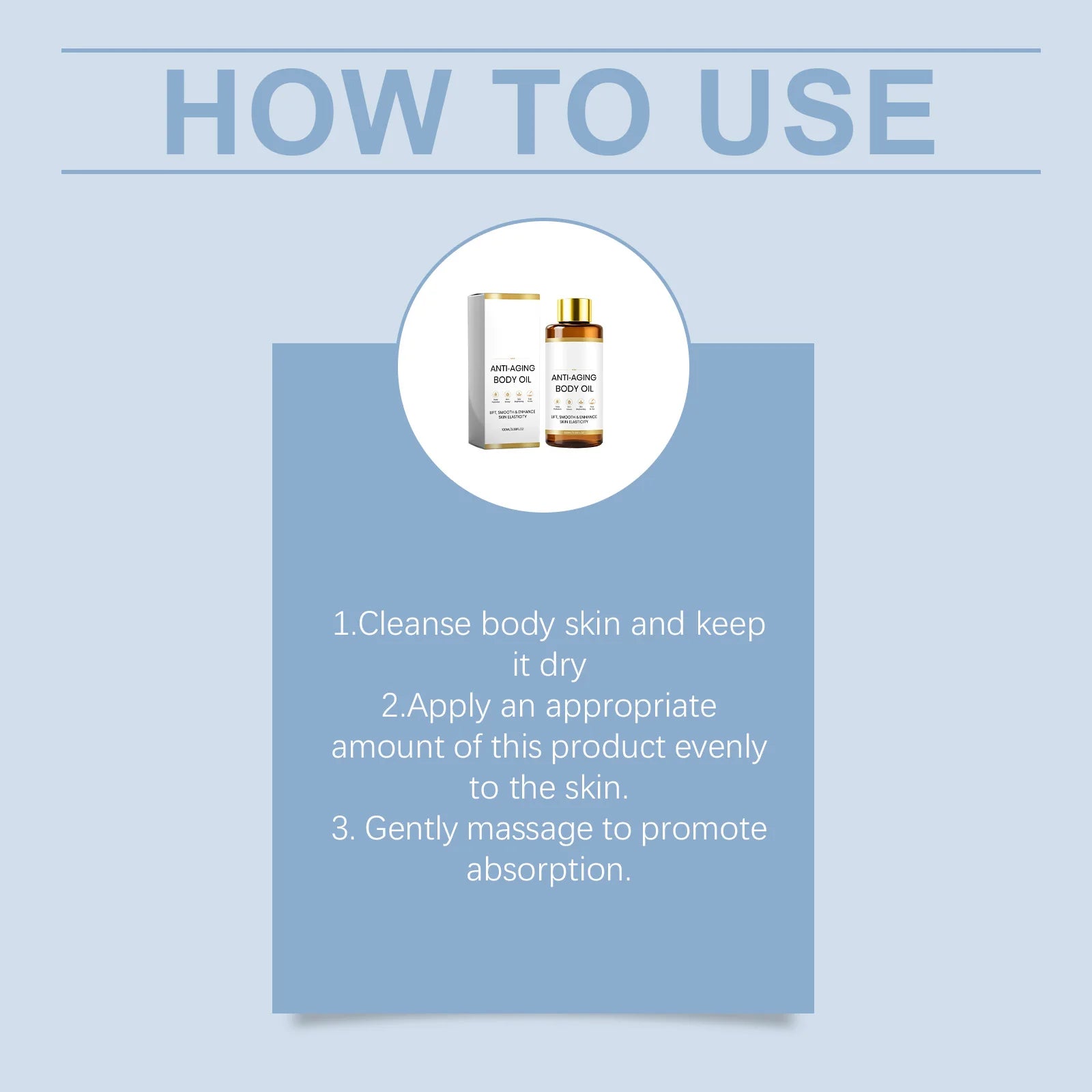 Revitalizing Body Essential Oil, Deeply Moisturizing and Softening Skin, Making It Smooth, Even, and Radiant, lightweight and Ea