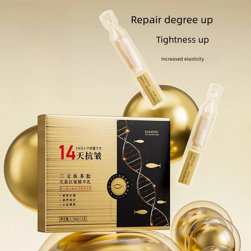 Salmon DNA Light Energy Anti- Wrinkle  Serum Fade Fine Lines Facial Moisturizing brightning Anti Aging Firming Skin Care Halalzen
