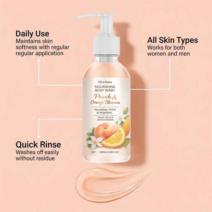 Hydrating Body Wash Moisturizing Brightening Body Cleansing Smoothing Lasting Fragrance Softening Glowing Refreshing Shower Gel Halalzen